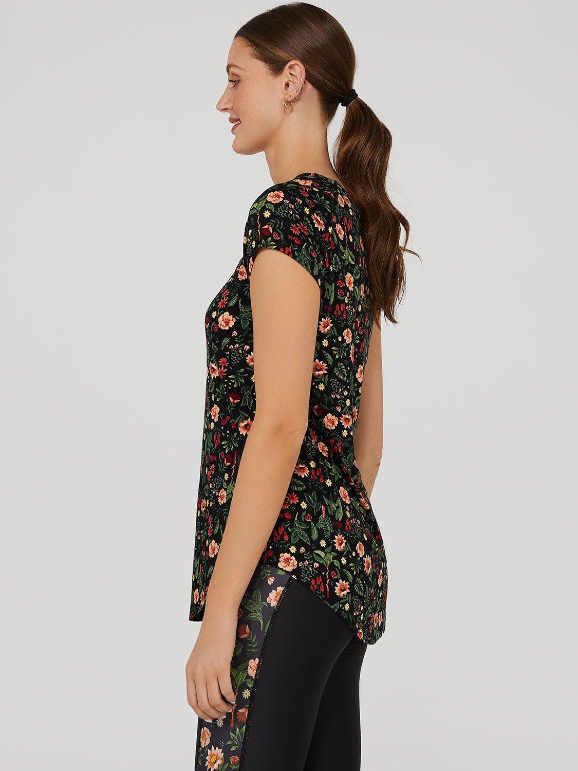 Printed Raglan Jersey T-Shirt sold by Suzy Shier product image thumbnail 3