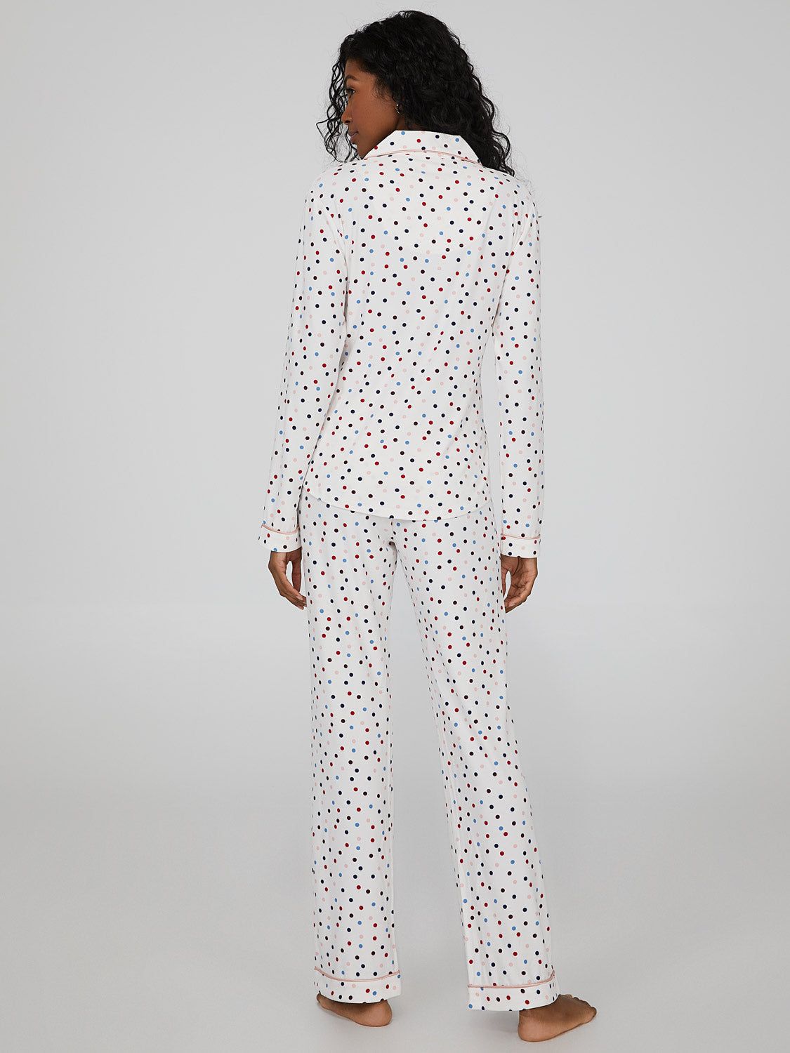 Polka Dot PJ Set sold by Suzy Shier product image thumbnail 4