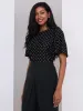 Polka Dot Flutter Sleeve Top sold by Suzy Shier