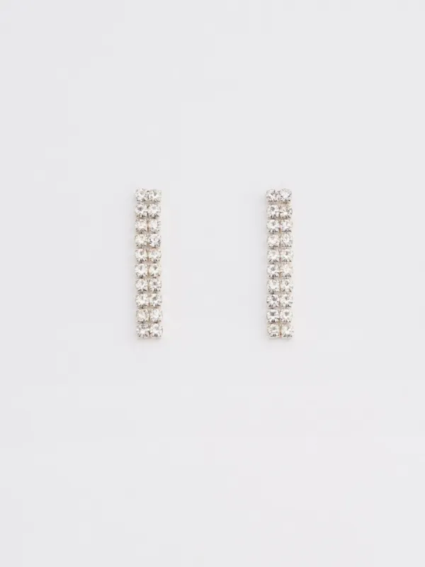 Jewelled Drop Earrings sold by Suzy Shier