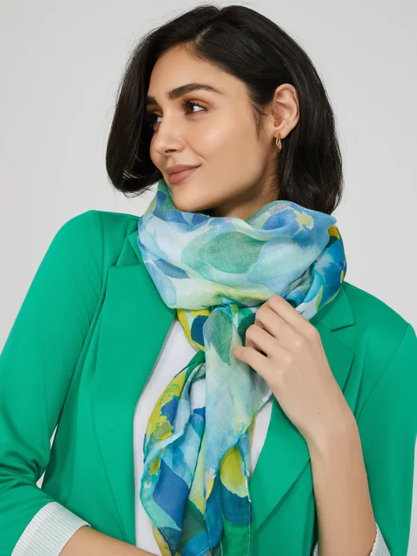 Spring Floral Print Scarf sold by Suzy Shier
