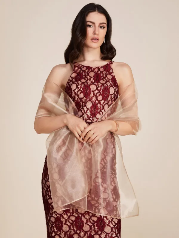 Organza Wrap Cover-Up sold by Suzy Shier