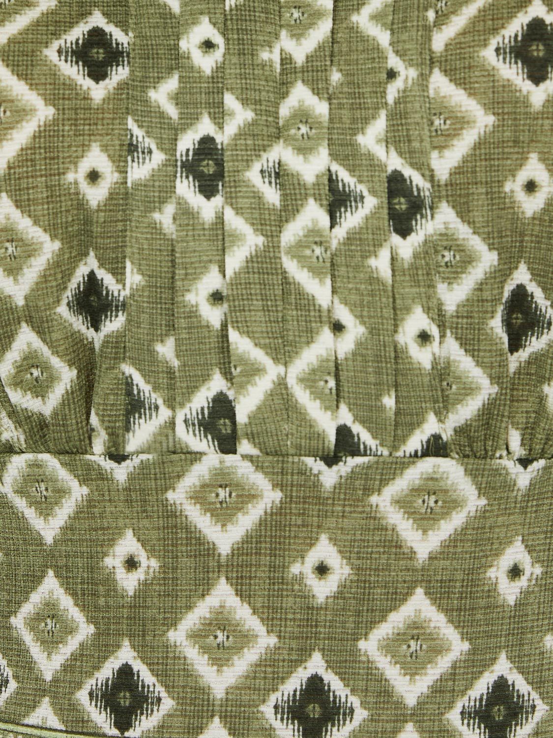 Short Sleeve Drawstring Top With Border Print sold by Suzy Shier product image thumbnail 6