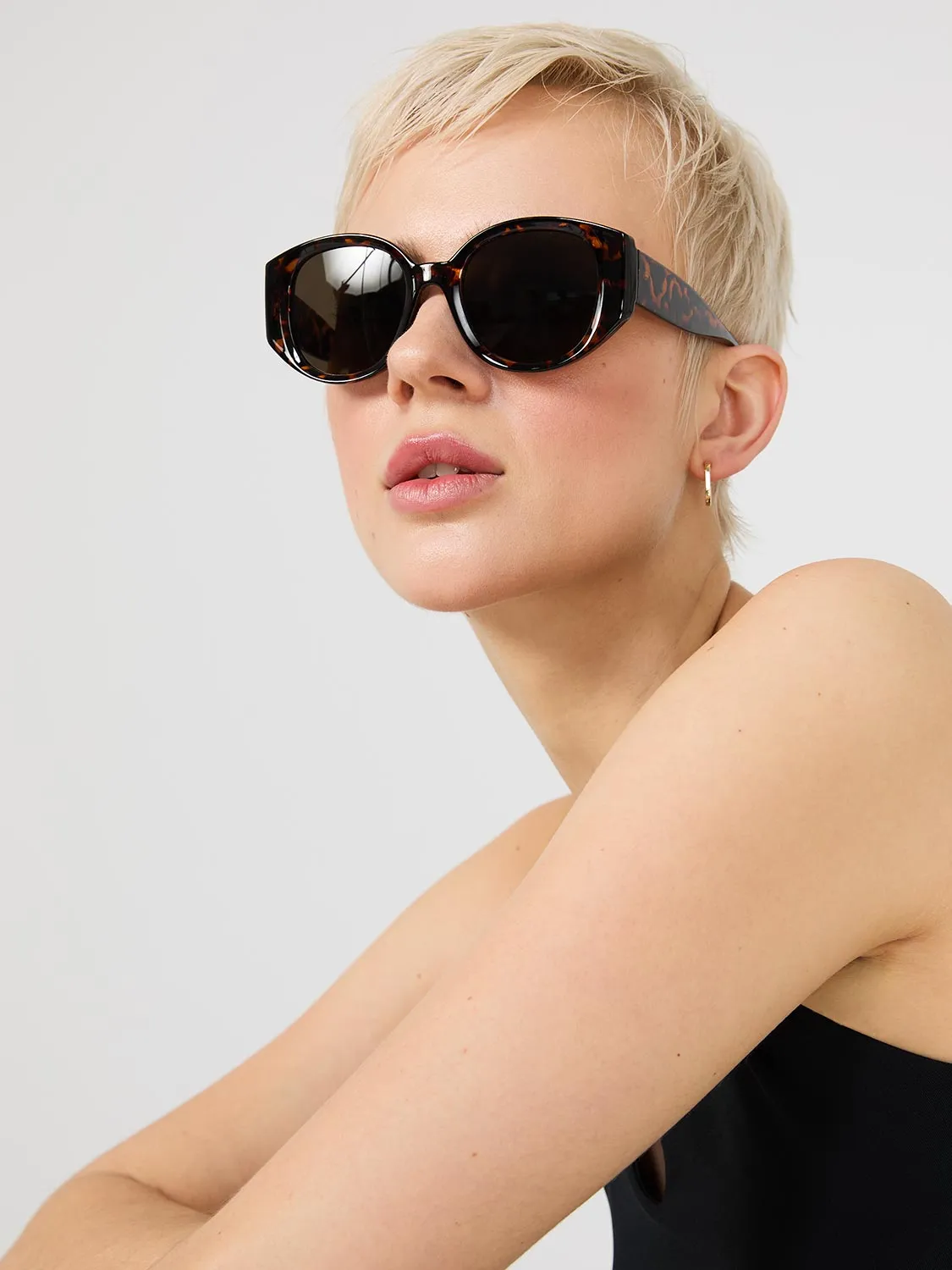 Tortoise Cat Eye Sunglasses sold by Suzy Shier