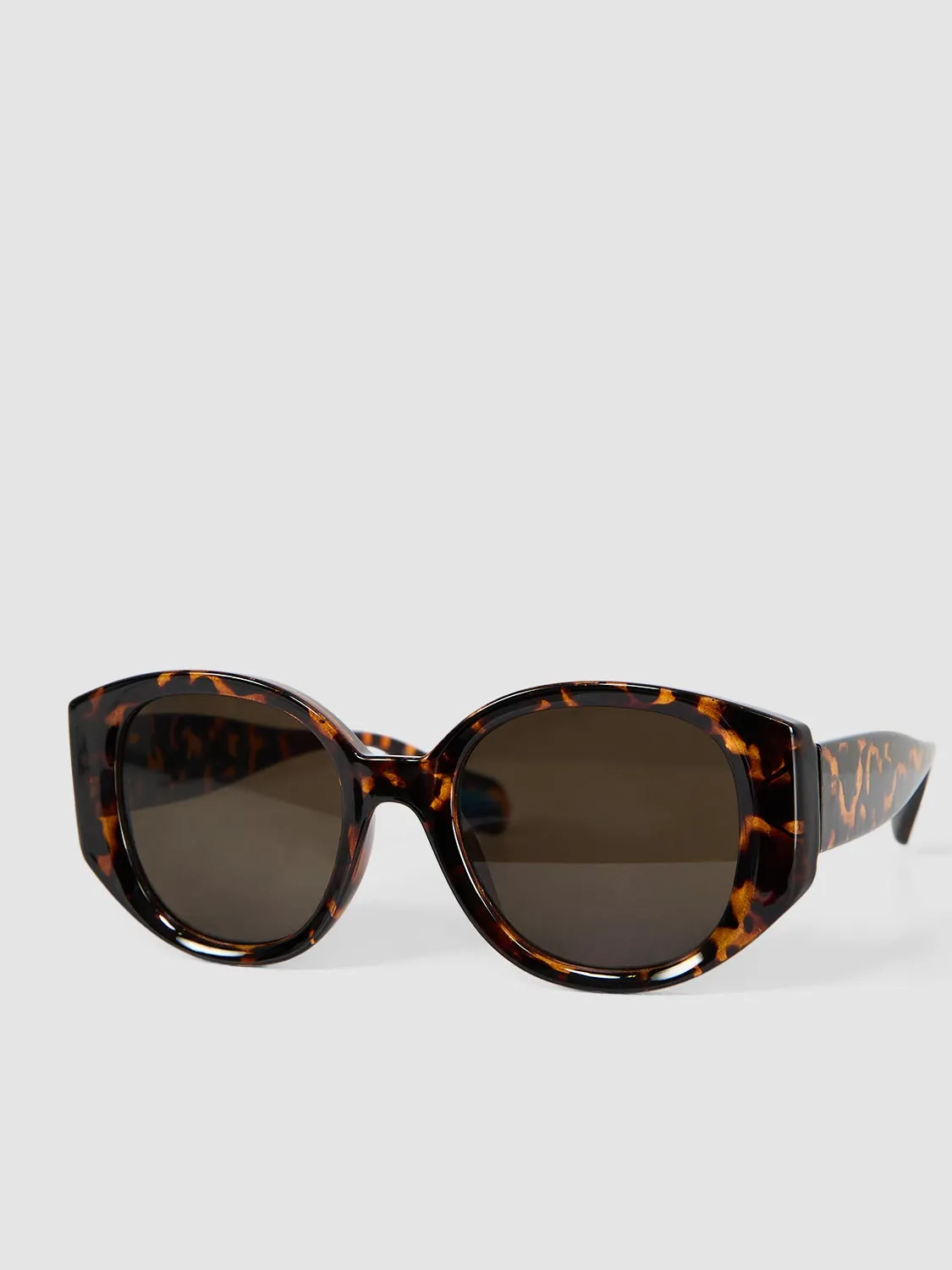 Tortoise Cat Eye Sunglasses sold by Suzy Shier product image thumbnail 2
