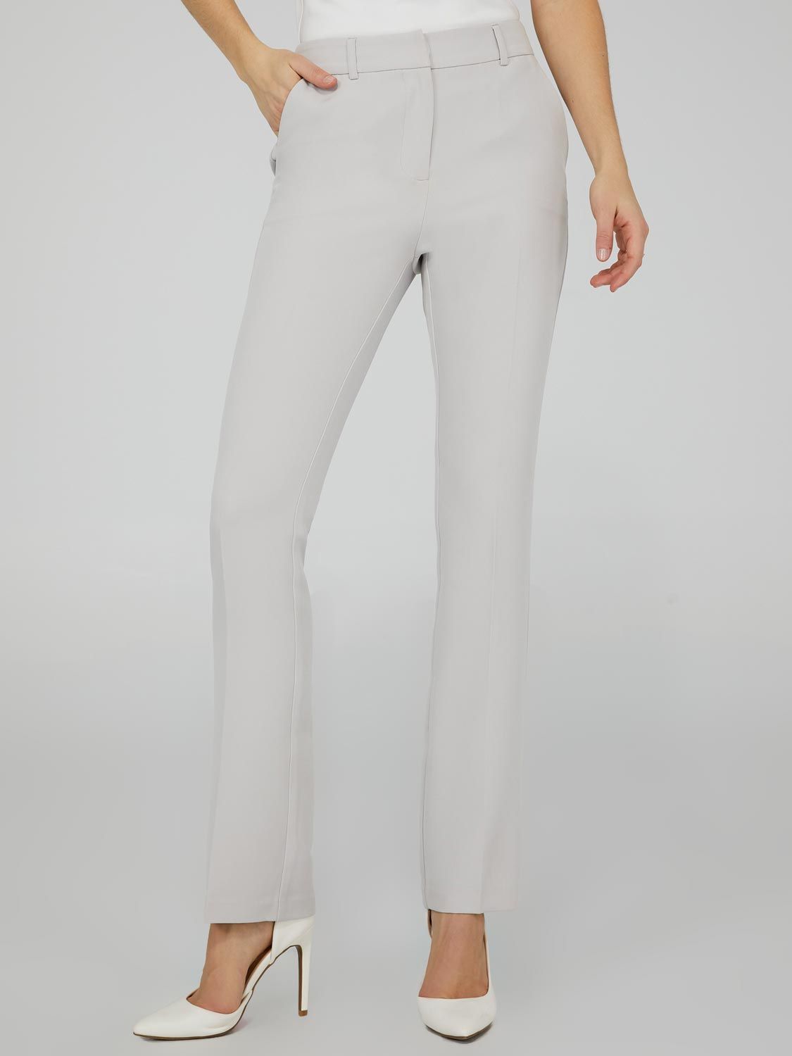 Straight Leg Trousers With Pockets sold by Suzy Shier product image thumbnail 4