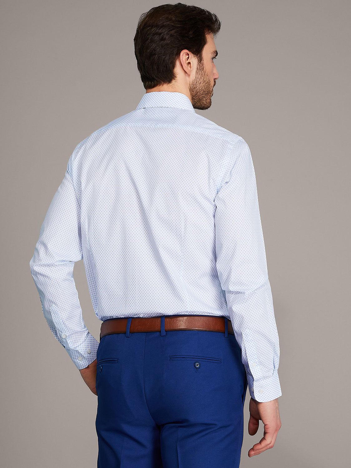 Floral Printed Slim Fit Dress Shirt sold by Suzy Shier product image thumbnail 2