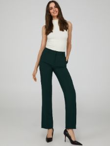 Straight Leg Trousers sold by Suzy Shier