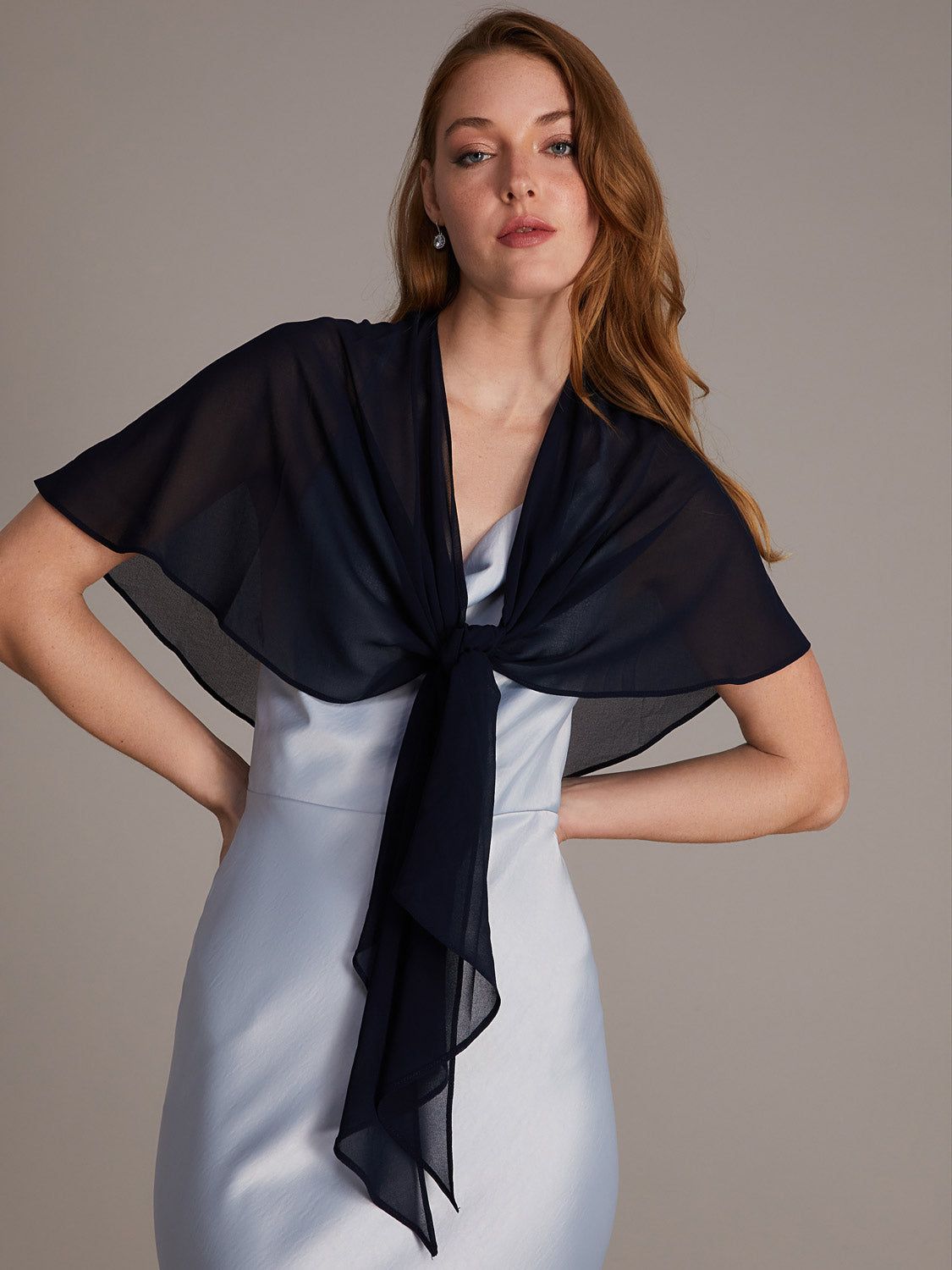 Sheer Chiffon Cover-Up sold by Suzy Shier