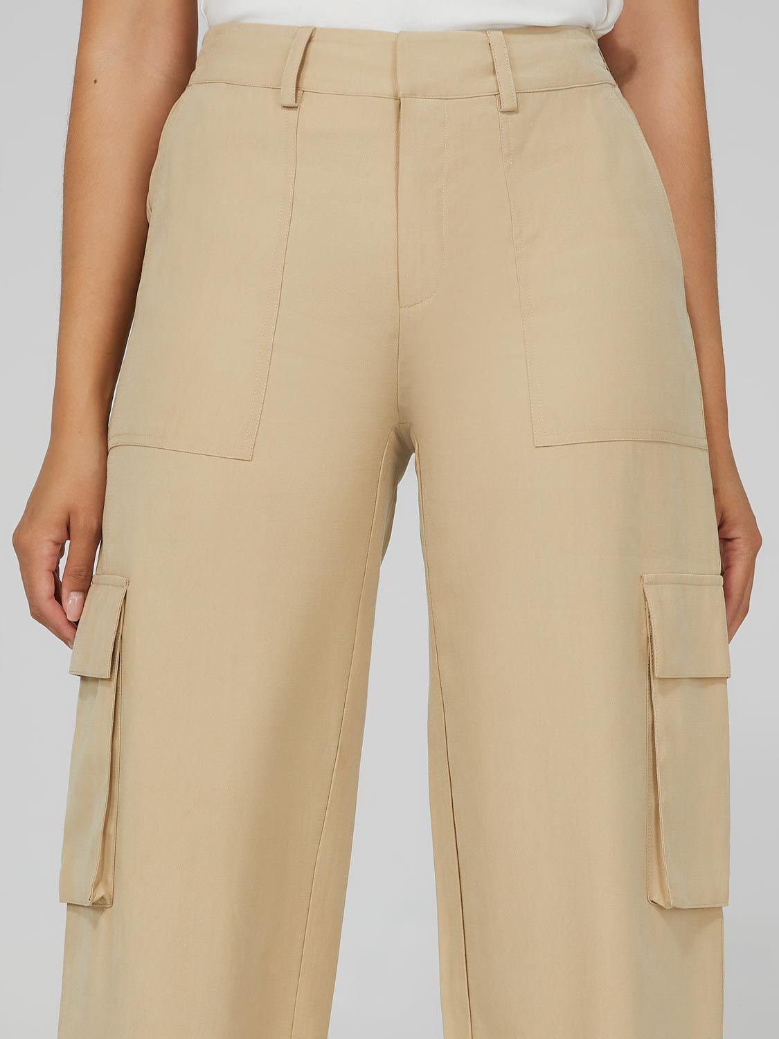Wide Leg Cargo Pants sold by Suzy Shier product image thumbnail 3