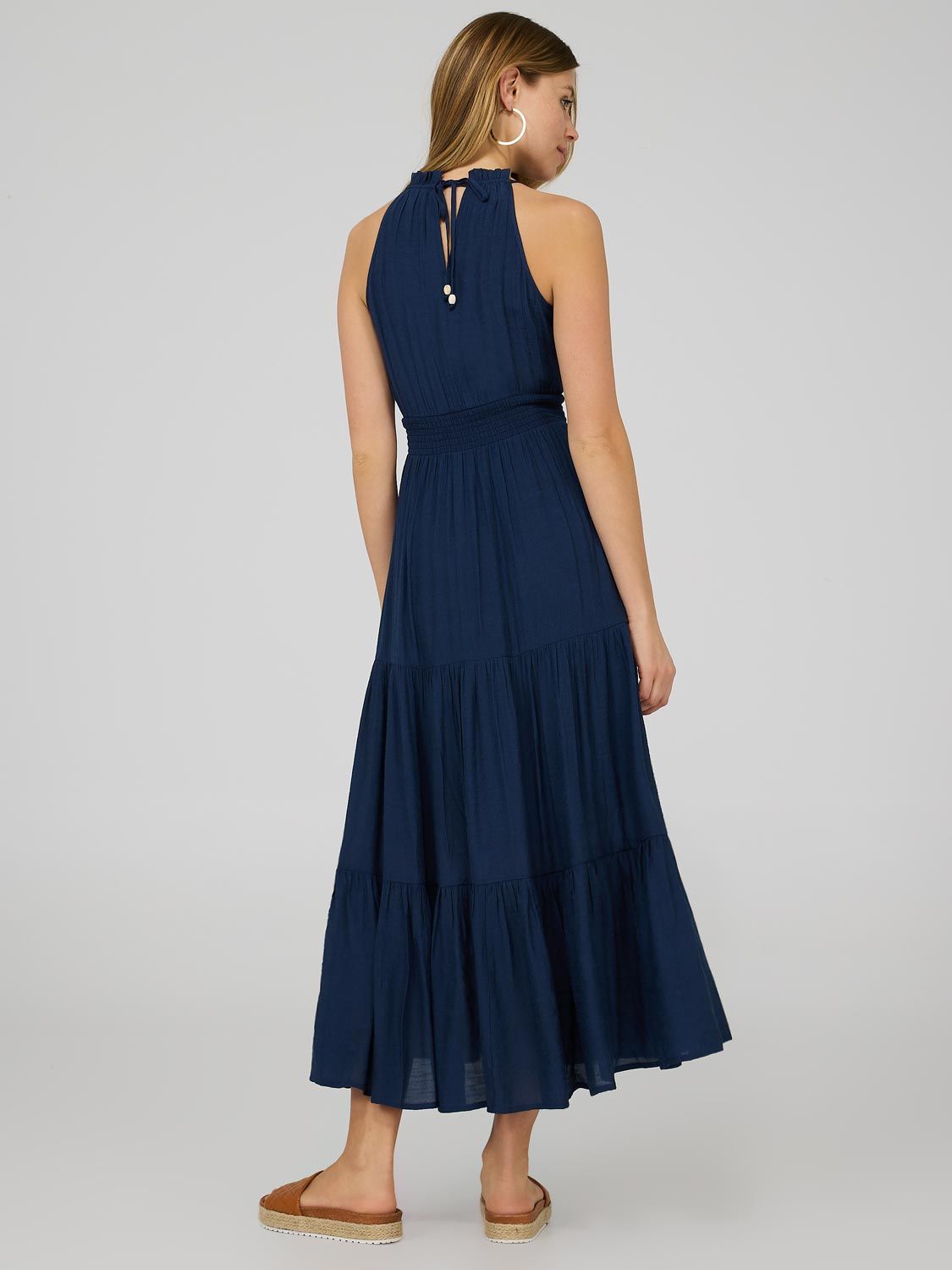 2-Tier Maxi Dress With Smocked Waist sold by Suzy Shier product image thumbnail 5