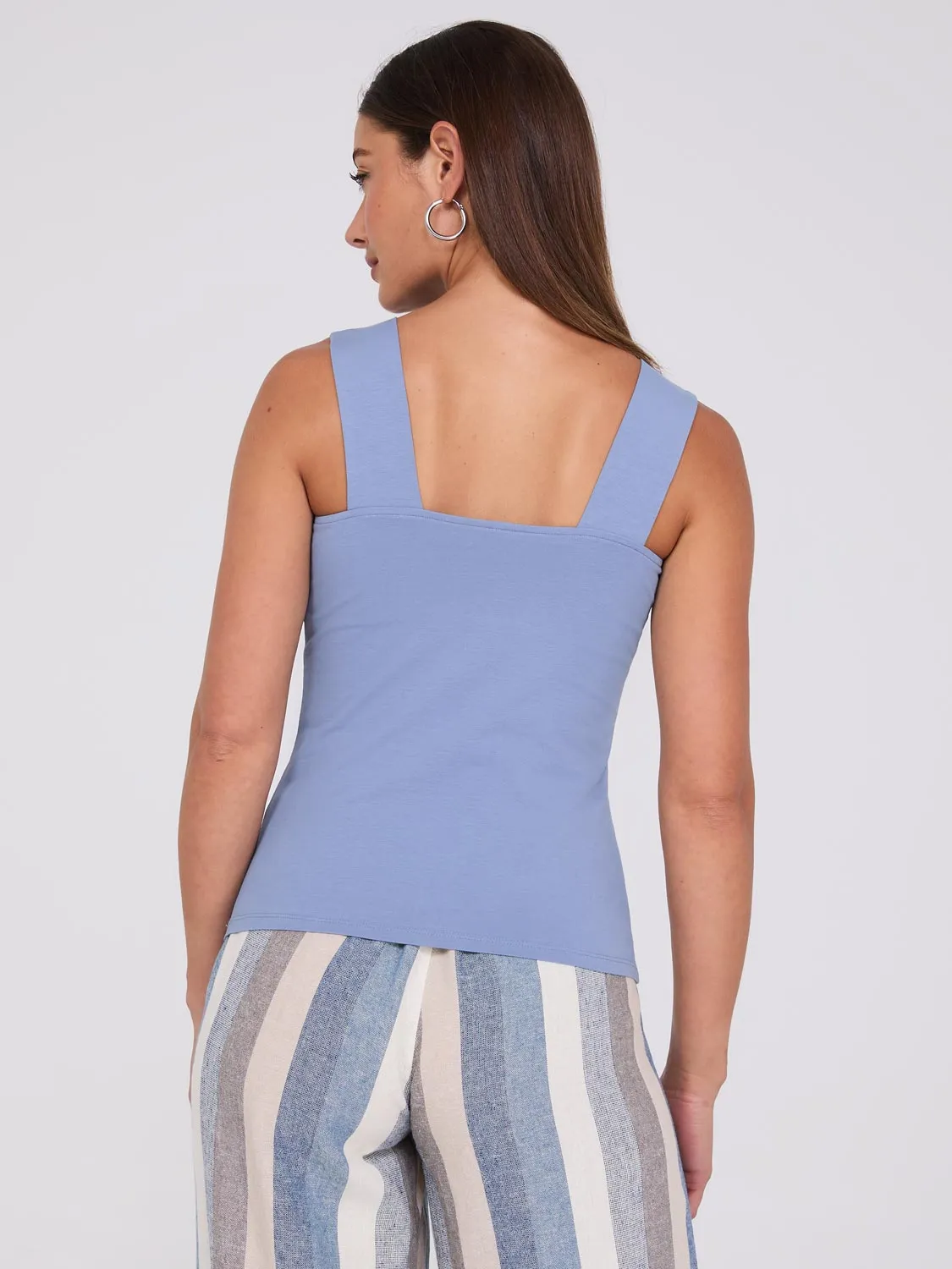 Thick Strap Tank Top sold by Suzy Shier product image thumbnail 5
