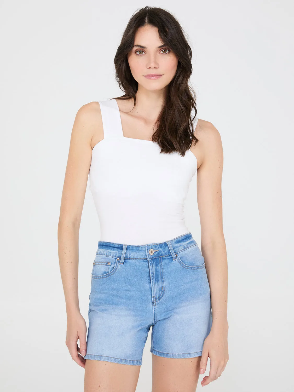 Thick Strap Tank Top sold by Suzy Shier