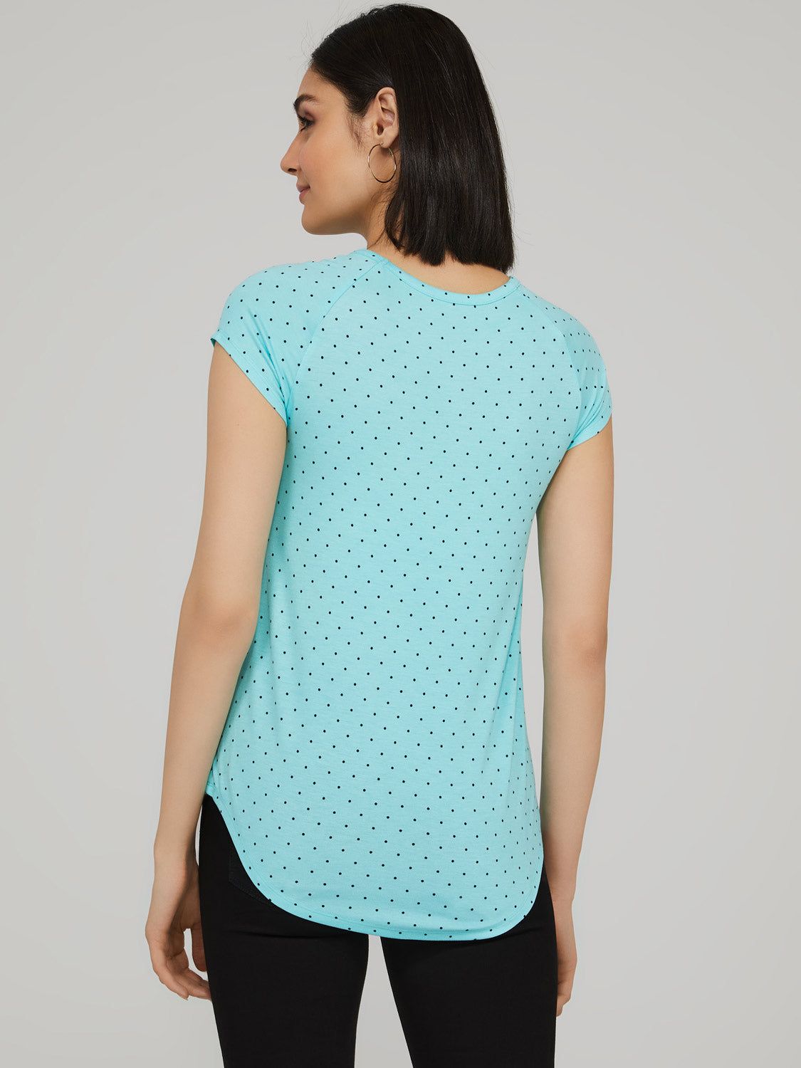 Polka Dot T-Shirt sold by Suzy Shier product image thumbnail 4