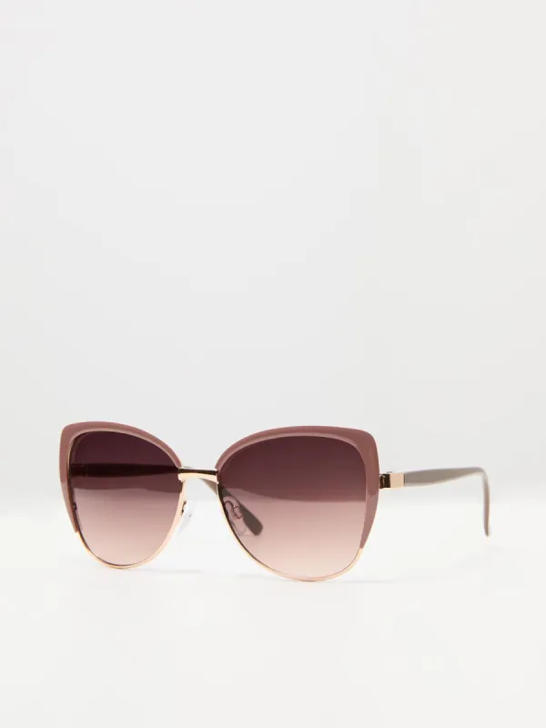 Cat Eye Frame Sunglasses sold by Suzy Shier