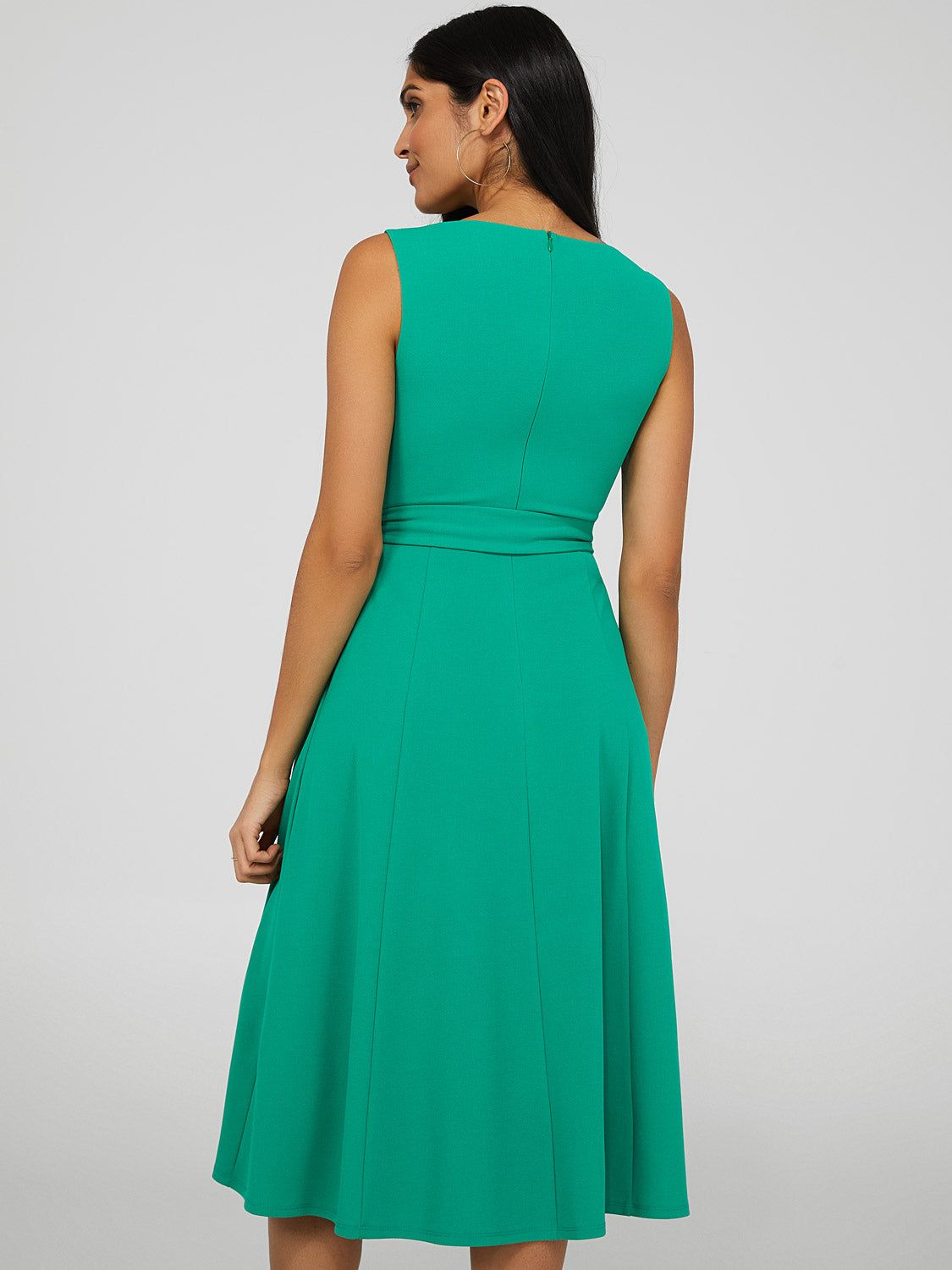 A-Line Skirt Dress With Side Pockets sold by Suzy Shier product image thumbnail 4