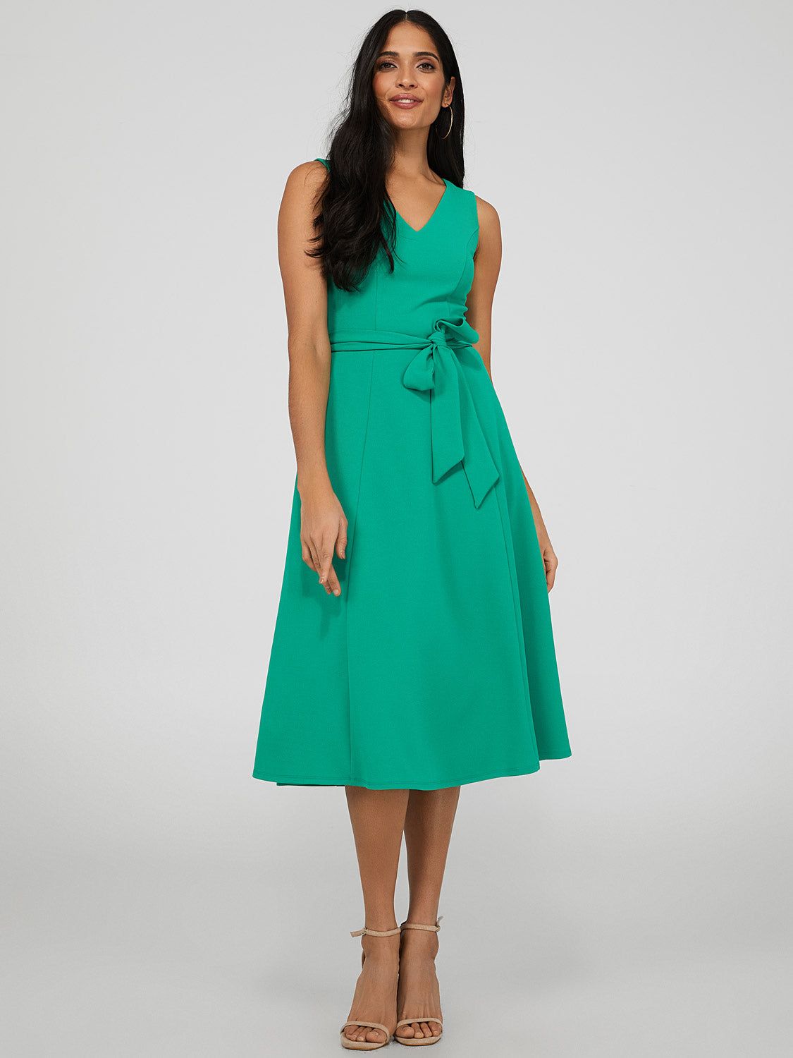 A-Line Skirt Dress With Side Pockets sold by Suzy Shier