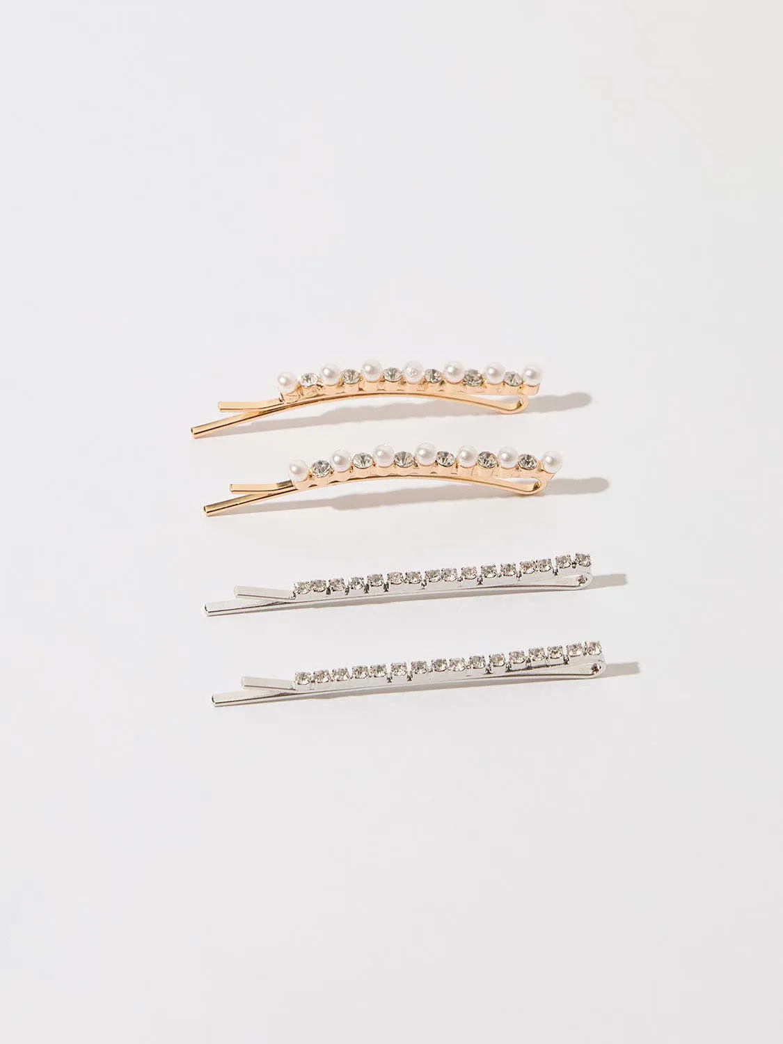 Pearl & Gem Embellished Bobby Pin Pack sold by Suzy Shier