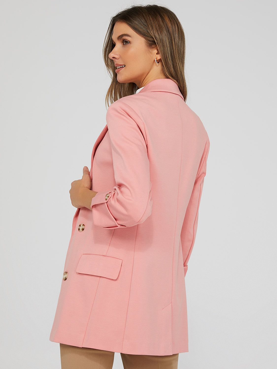Notched Collar Blazer sold by Suzy Shier product image thumbnail 13