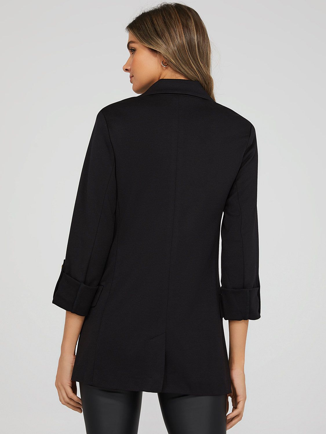 Notched Collar Blazer sold by Suzy Shier product image thumbnail 4