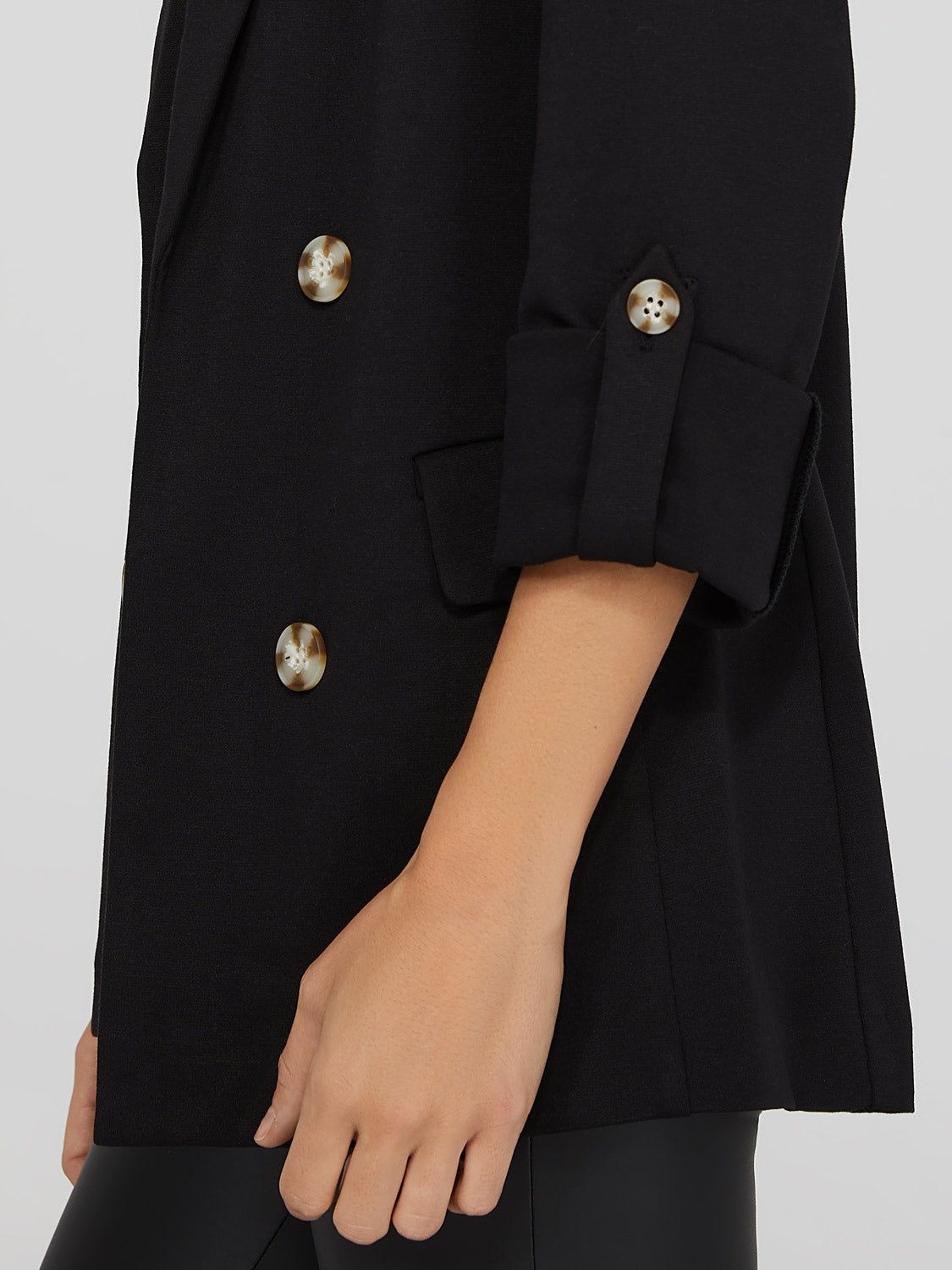 Notched Collar Blazer sold by Suzy Shier product image thumbnail 6
