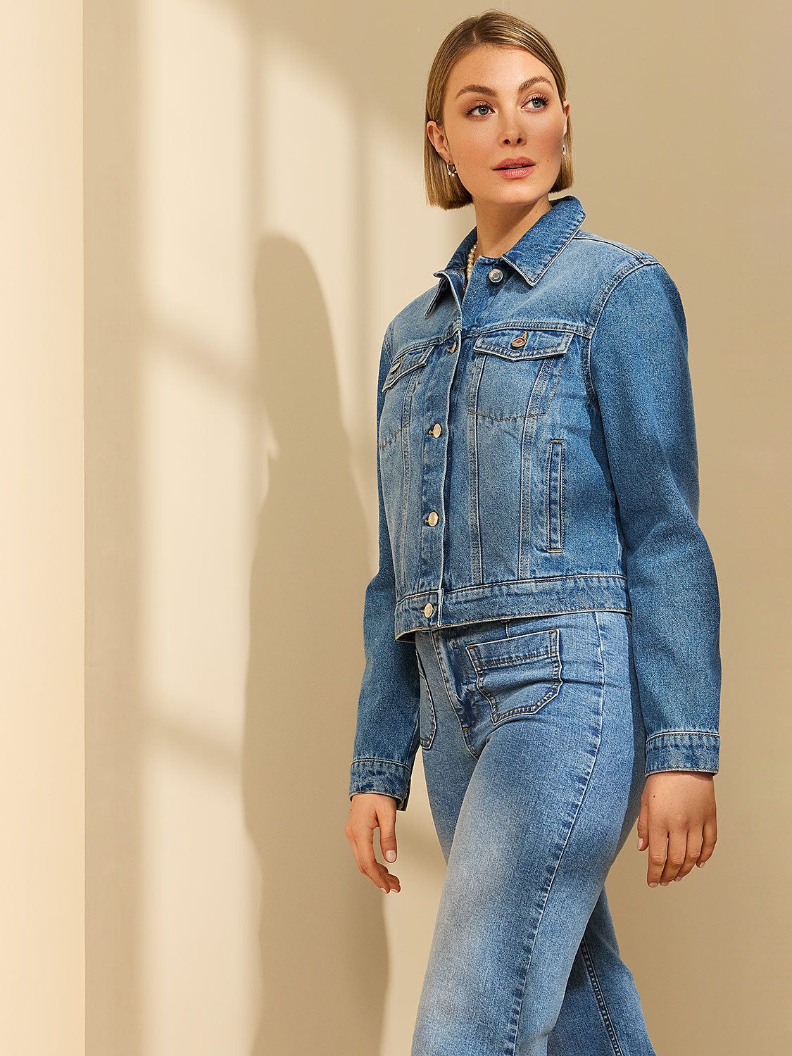 Classic Denim Jacket sold by Suzy Shier