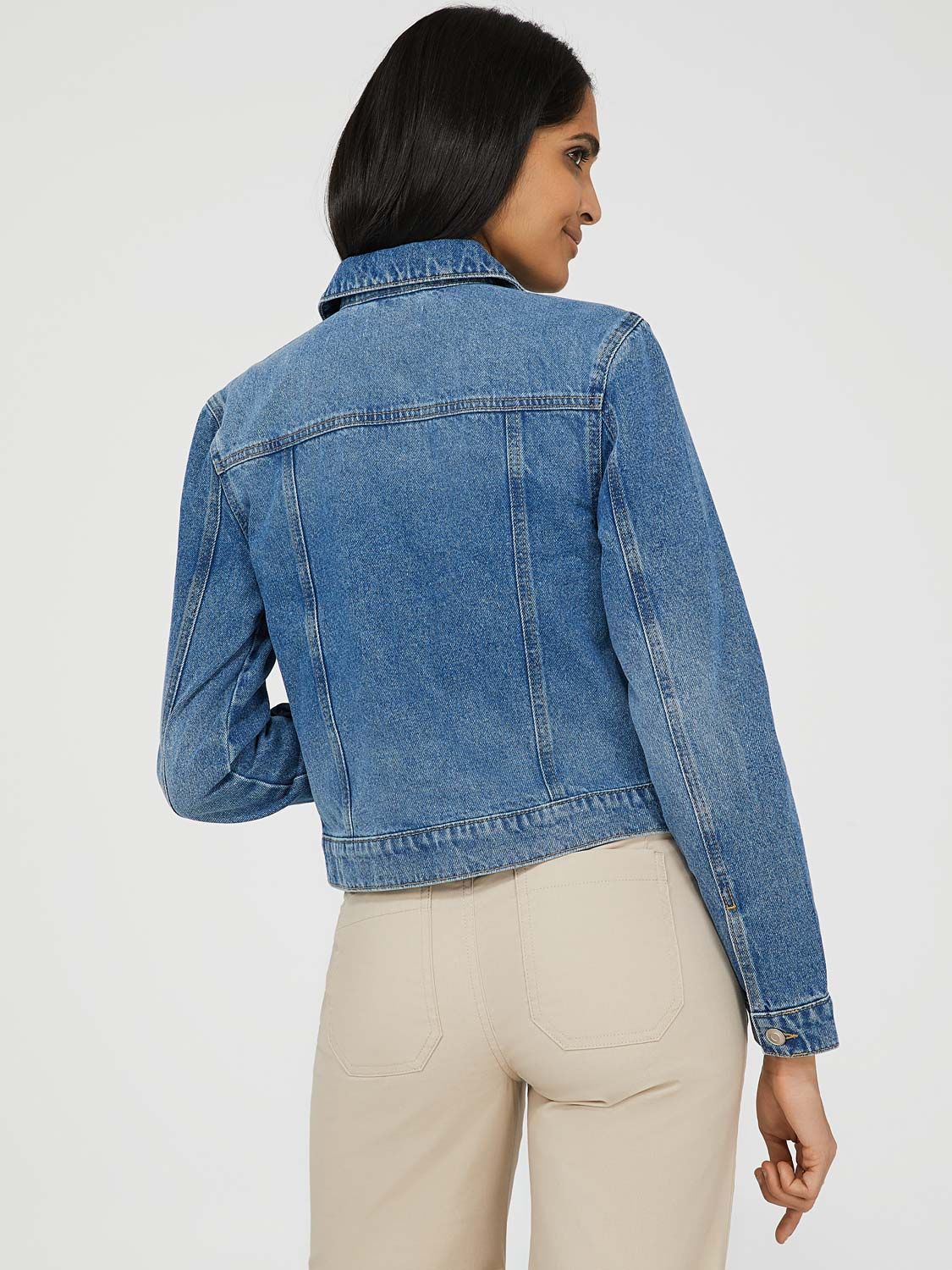 Classic Denim Jacket sold by Suzy Shier product image thumbnail 6