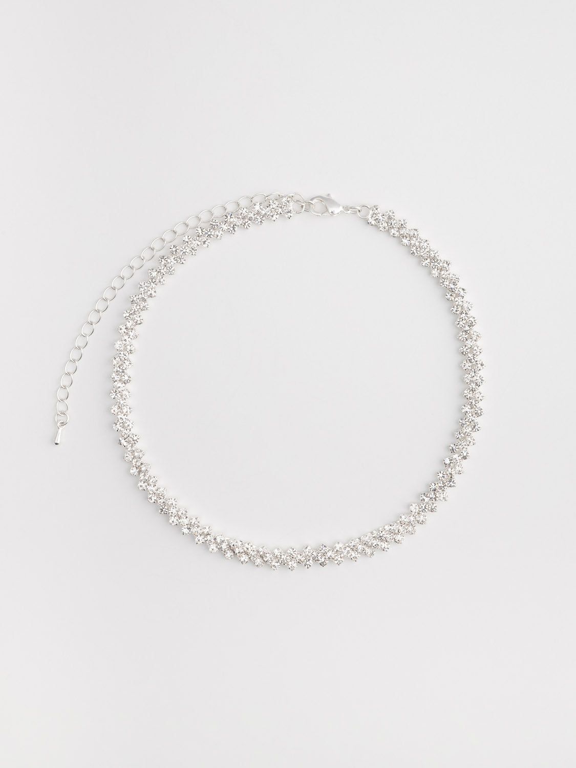 Adjustable Rhinestone Choker sold by Suzy Shier