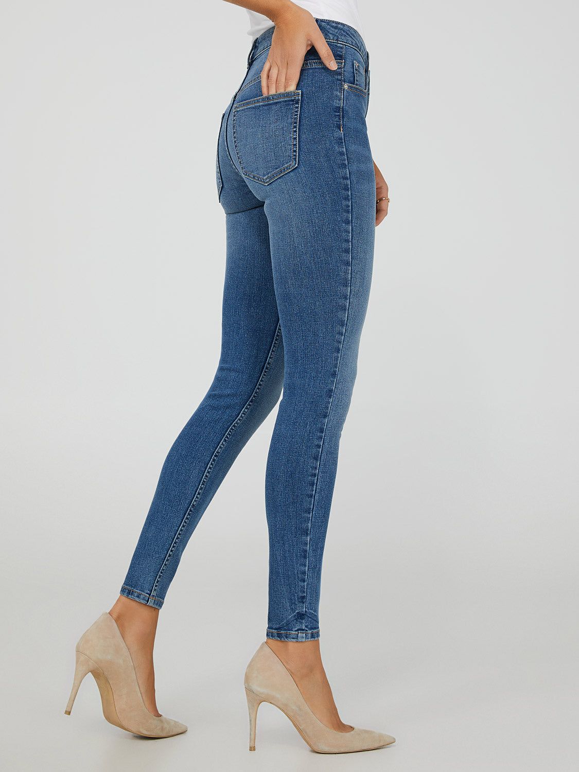 Stretch Skinny Jeans sold by Suzy Shier product image thumbnail 3