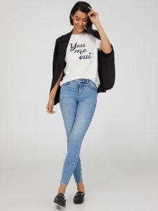Stretch Skinny Jeans sold by Suzy Shier