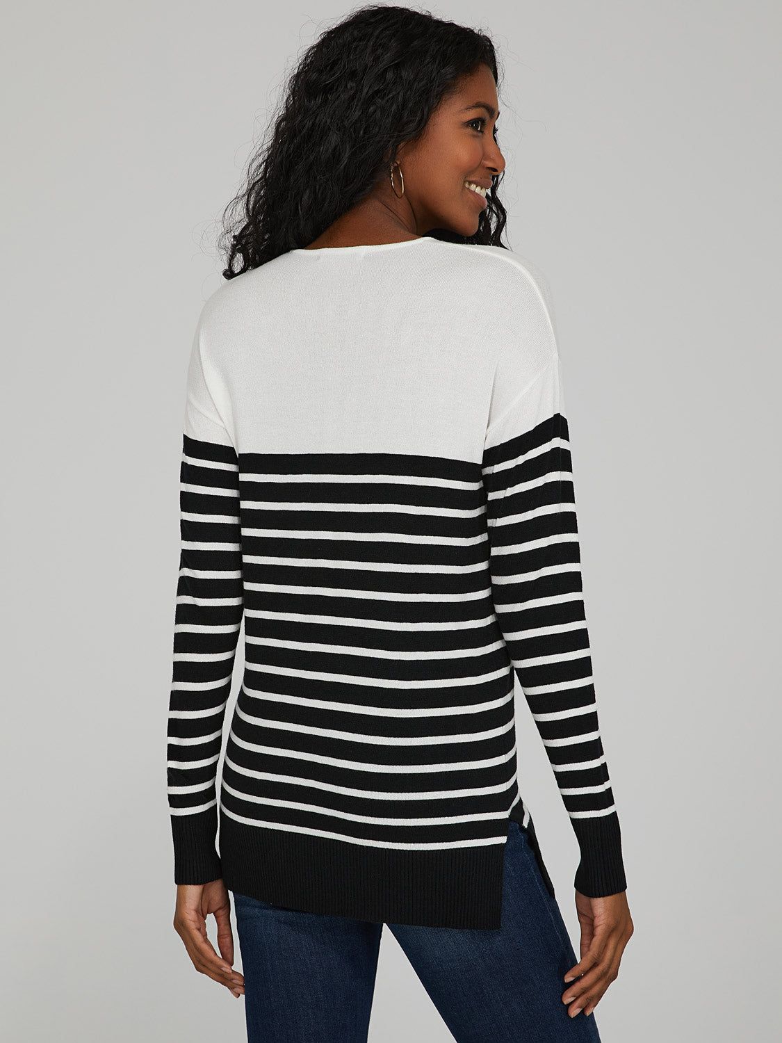 Solid And Stripe Crew Neck Sweater sold by Suzy Shier product image thumbnail 8