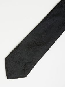 Tonal Jacquard Print Tie sold by Suzy Shier
