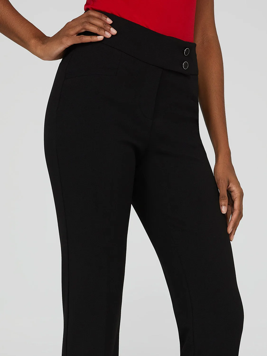 Pull-On Fit & Flare Pants sold by Suzy Shier product image thumbnail 2