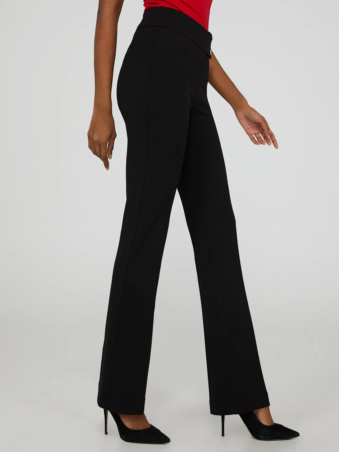 Pull-On Fit & Flare Pants sold by Suzy Shier product image thumbnail 3