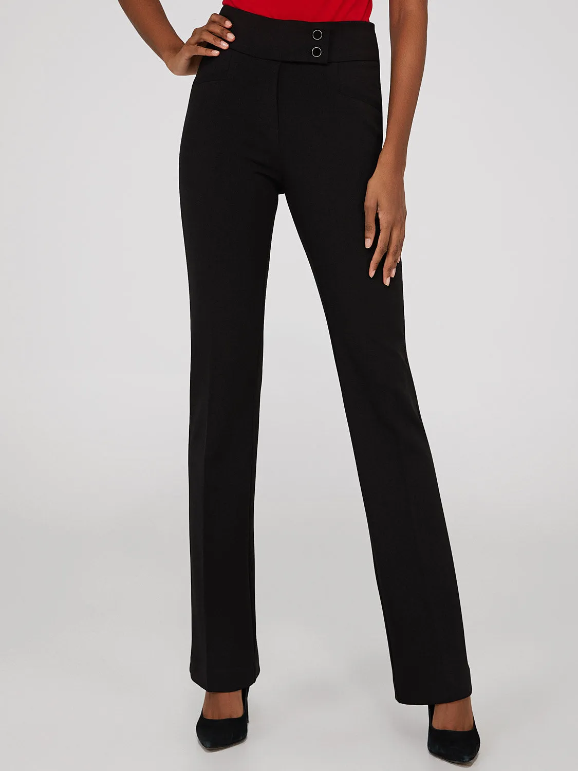 Pull-On Fit & Flare Pants sold by Suzy Shier