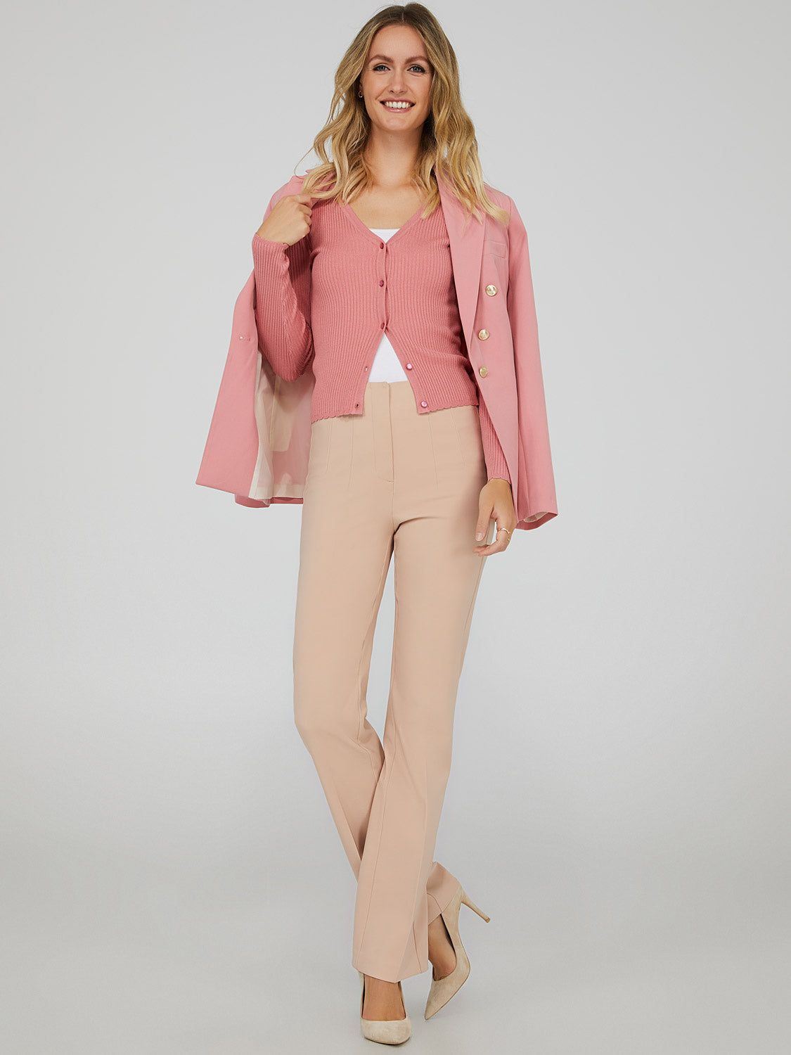 Scalloped Edge Cardigan sold by Suzy Shier product image thumbnail 2