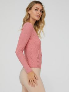 Scalloped Edge Cardigan sold by Suzy Shier