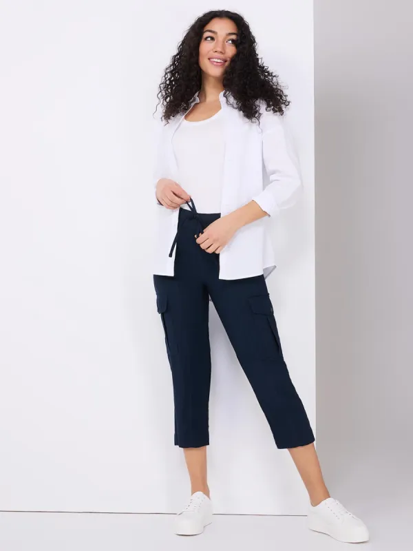 Cargo Capri Pants sold by Suzy Shier