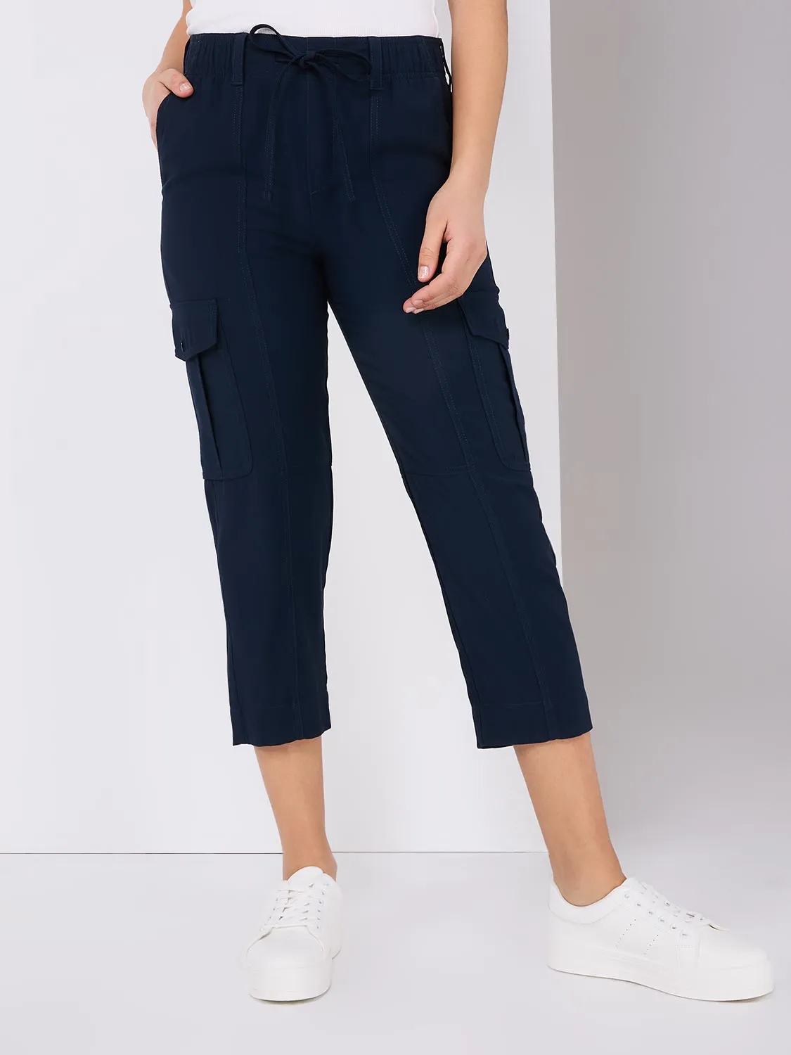 Cargo Capri Pants sold by Suzy Shier product image thumbnail 3