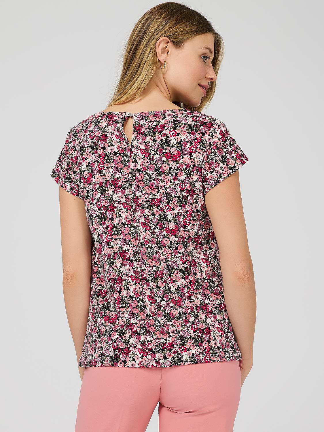 Draped Neck Dolman Sleeve Top sold by Suzy Shier product image thumbnail 5