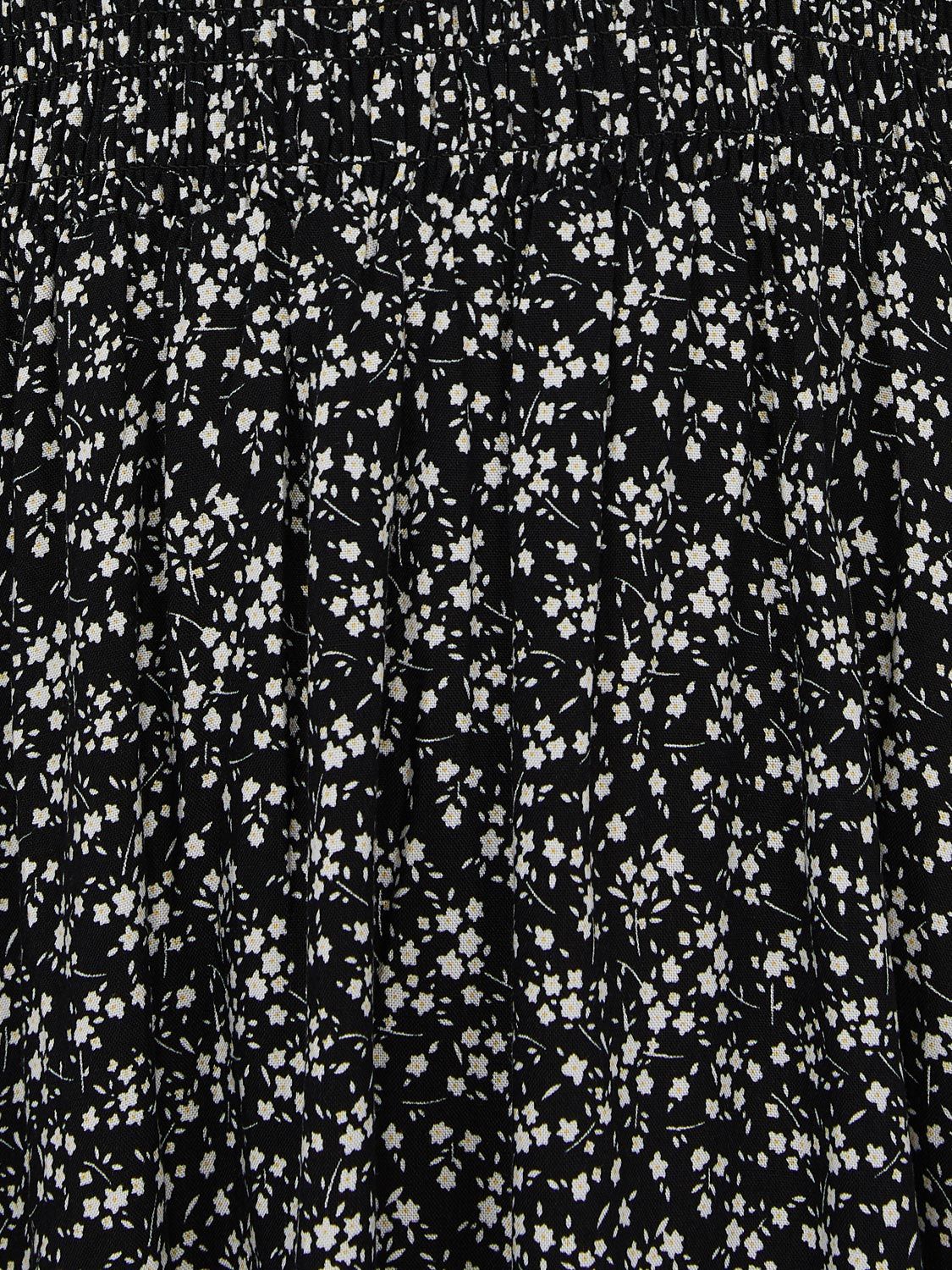 Printed V-Neck Mini Dress With Tiered Skirt sold by Suzy Shier product image thumbnail 6