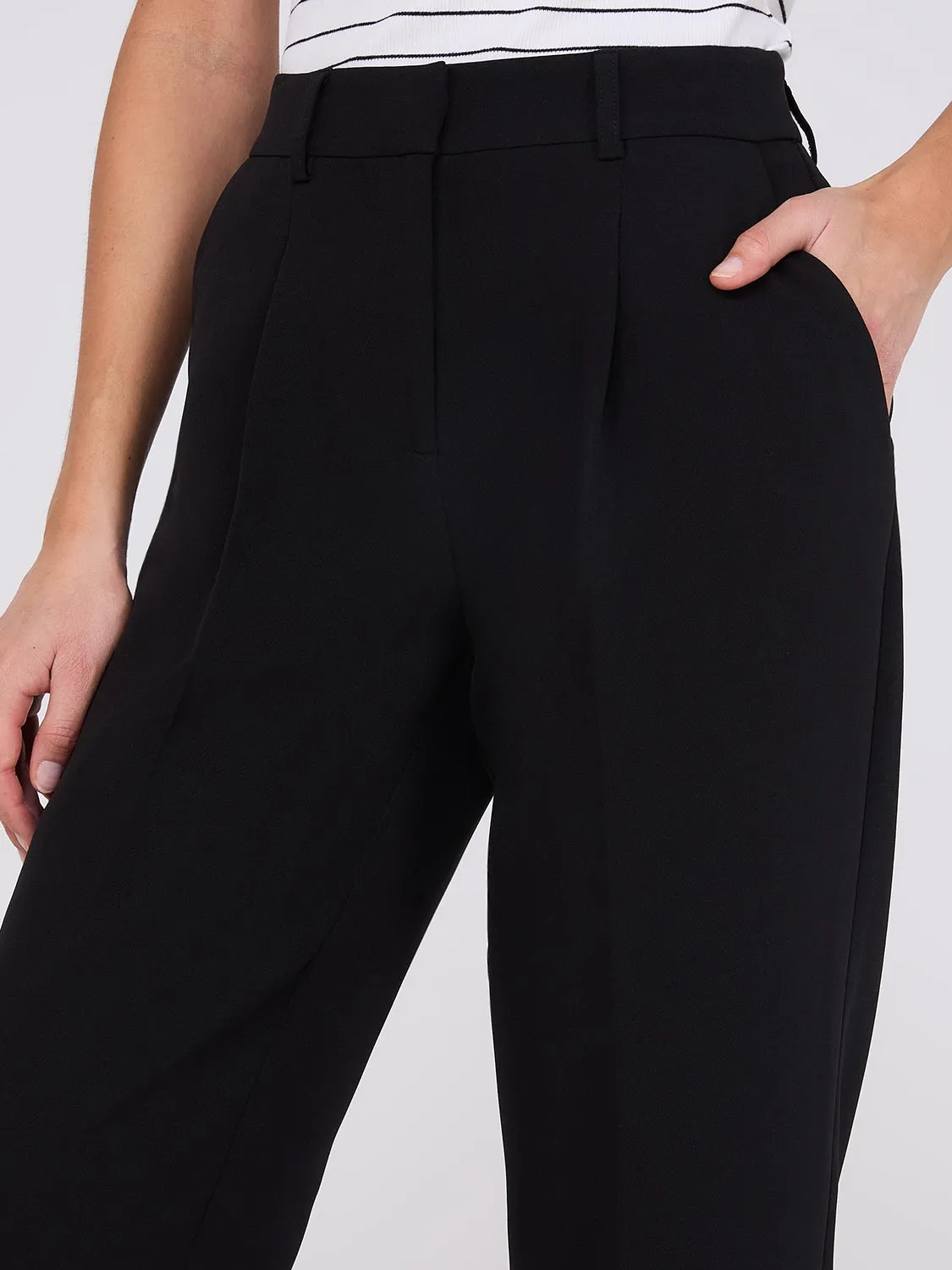 Pleated Wide-Leg Pants sold by Suzy Shier product image thumbnail 5