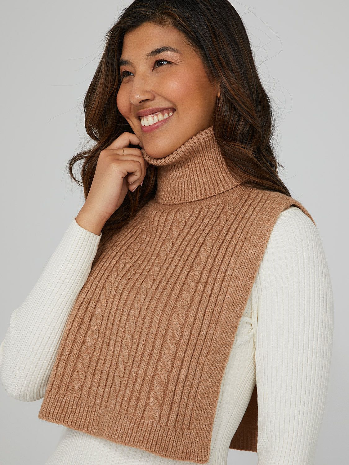 Faux Turtleneck sold by Suzy Shier product image thumbnail 2