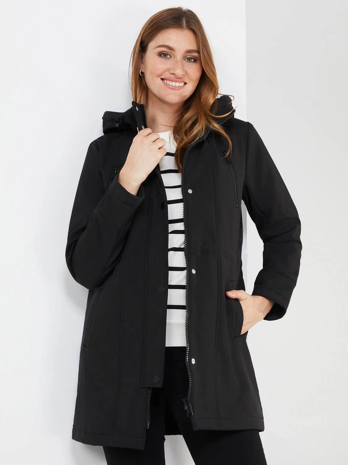 Softshell Jacket sold by Suzy Shier product image thumbnail 3