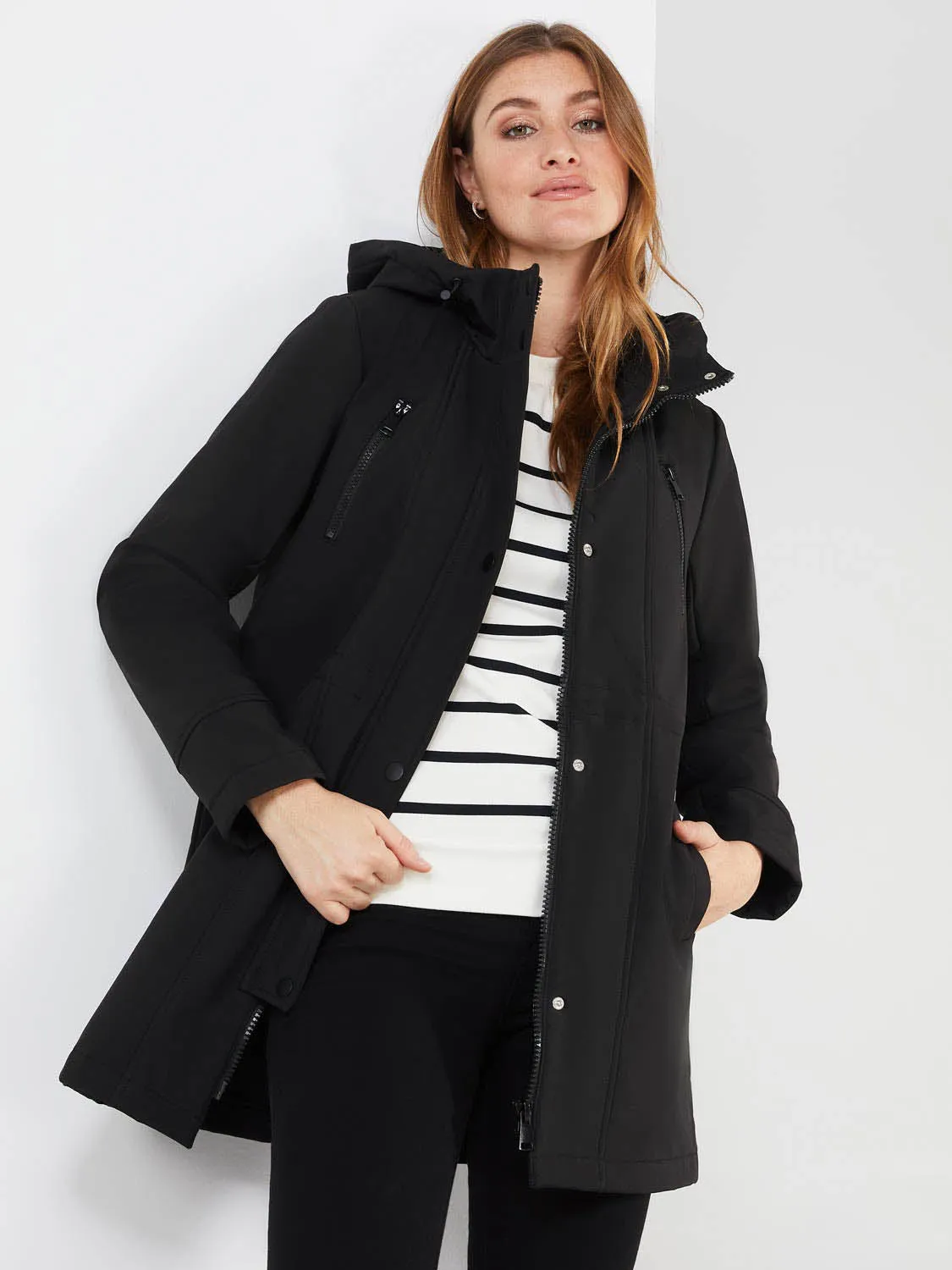 Softshell Jacket sold by Suzy Shier product image thumbnail 5