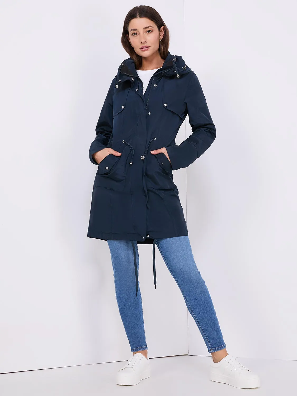 Hooded Anorak Jacket sold by Suzy Shier product image thumbnail 2