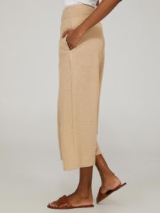 High Rise Gaucho Pants With Side Pockets sold by Suzy Shier