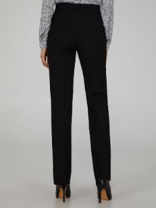 Elastic Waist Straight Leg Trousers sold by Suzy Shier