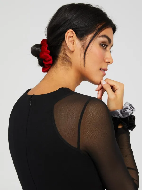 3-Pack Of Velvet Scrunchies sold by Suzy Shier
