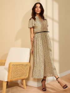 【新品タグ付き】Notting Hill Belted Dress S Belted Mini Shirt-dress In Striped Cotton Poplin For Women